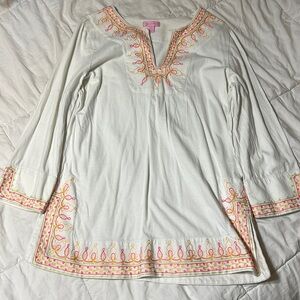 Lilly Pulitzer embroidered top